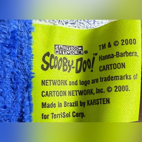 Vintage *NWT* Scooby-Doo Beach Towel Summer Cartoon Network Hanna-Barbera - Picture 4 of 5